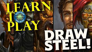Learn to Play Draw Steel in 5 Rooms!