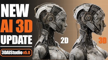 Create STUNNING AI 3D Models with 3DAIStudio v5.0! (Full Guide)