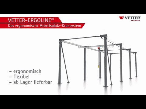 VETTER Krantechnik - Leichtlauf-Portalkransystem ErgoLine®