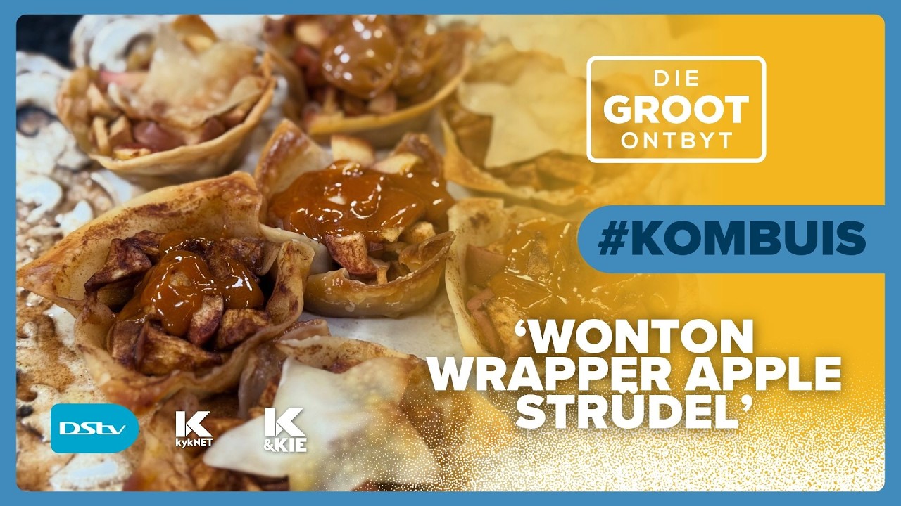 GROOT-Kombuis | David Steyn toor met 'Wonton wrapper Apple Strüdel' | 20 Oktober 2026