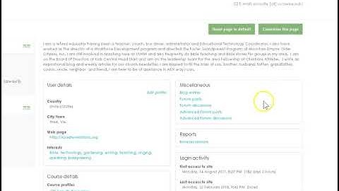 How to insert a Profile Picture in Moodle