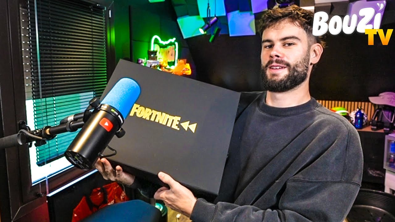 FORTNITE M’OFFRE UN COLIS PERSONNALISÉ !