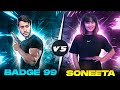 TOP GAMER SONEETA CHALLENGED ME 1 VS 1 BATTLE Who will win - Free Fire Max image