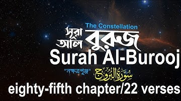 Quran 85 সূরা আল-বুরুজ Surah Al-Buruj - سورة البروج আয়াত সংখ্যা - ২২/22 By Shaykh Hasan Saleh