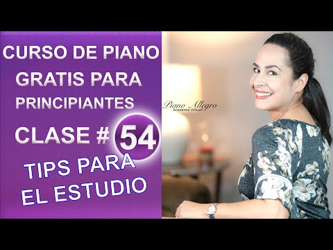 Piano y ejercicios para tocar | Aprende a tocar piano