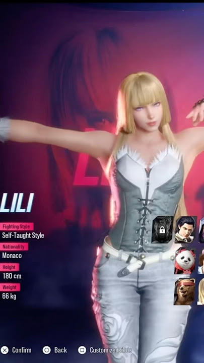 Lili in her Tekken 5 Dark Resurrection costume in Tekken 8! ✨🎀🫢 #lilirochefort #tekken8 #tekken