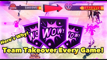 TEAM TAKEOVER EVERY GAME IN NBA 2K20!