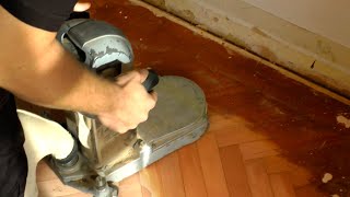 How to Use an Edge Floor Sander