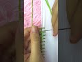 🔥Viral border lace hand embroidery💚💗🧵🪡
