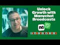 Unlock Growth with Whatsapp Broadcasts using Manychat | Mateus Nunes Chatter Matters