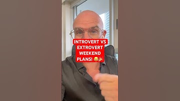 When an introvert and extrovert plan the weekend together: Here’s the conflict... Netflix anyone? 😂