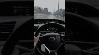Honda Civic Rebirth whatsapp status 2021 1st Rain || Drive Inn