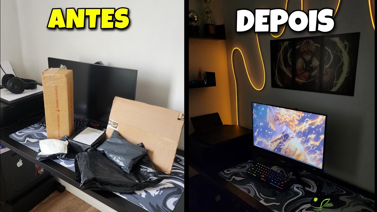TUNANDO MEU SETUP GAMER HUMILDE - YouTube