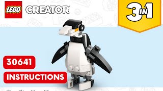LEGO 30641 PENGUIN Building instructions