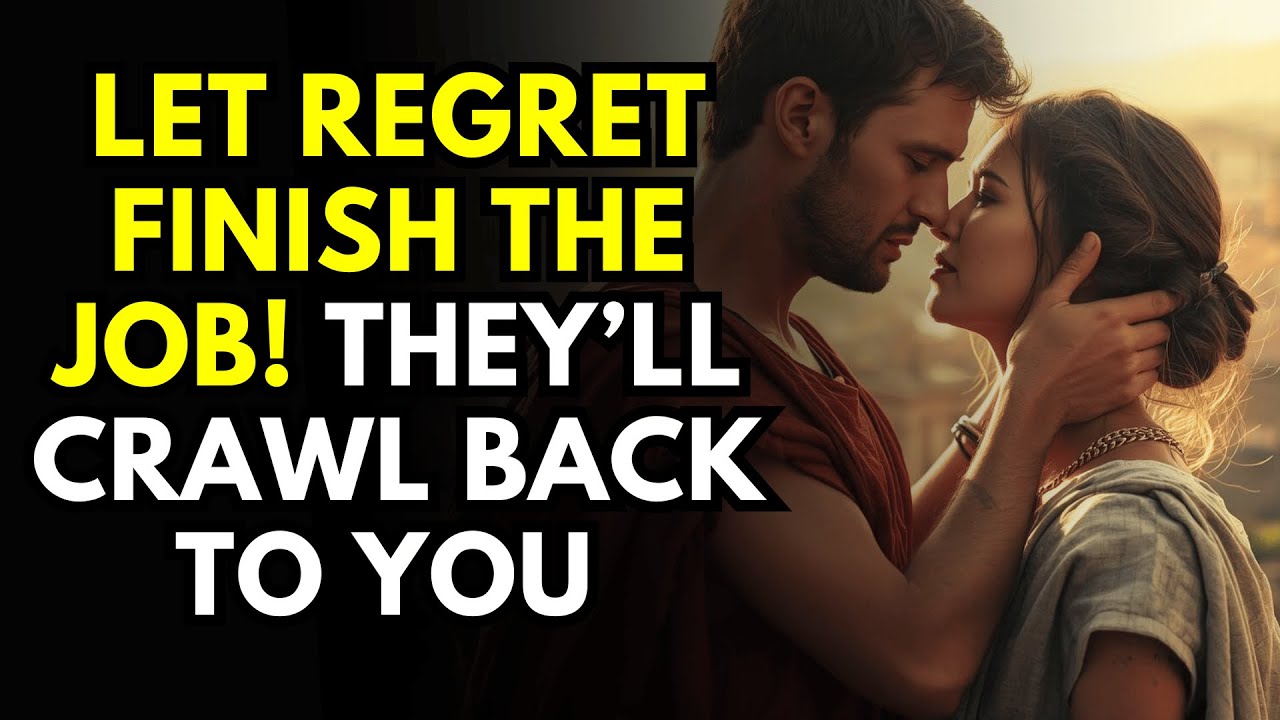 Они сделали неправильный выбор — пусть сожаления доделают свою работу, они приползут обратно к ва...