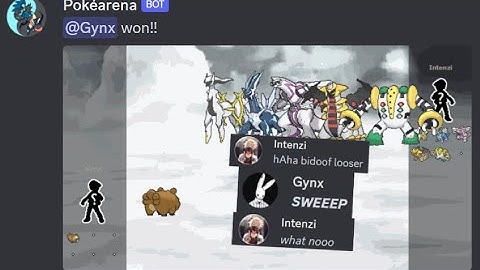 Introducing Pokearena, a discord bot for pokemon battles | Showcase & Tutorial