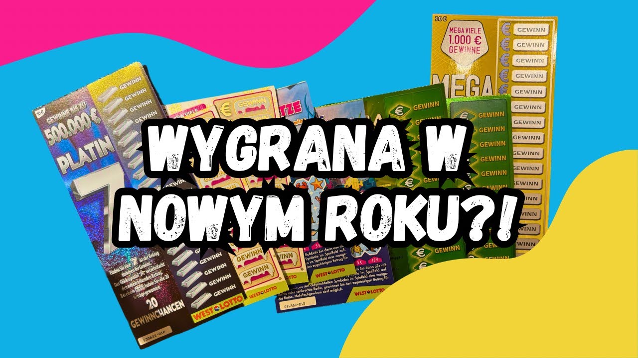 Pierwsze zdrapki w nowym roku - Czy trafimy wygraną?🍀💥🍾 