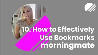 10. How to Effectively Use Bookmarks