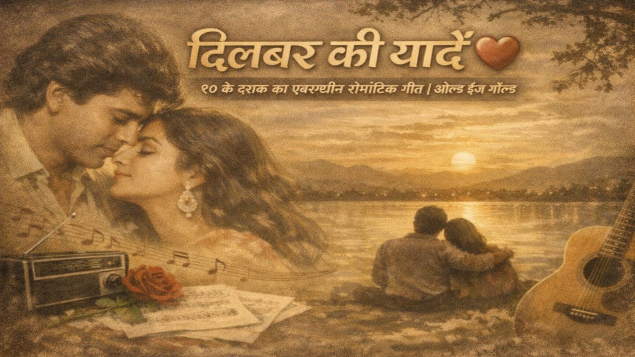 दिलबर की यादें ❤️ ८० के दशक का एवरग्रीन रोमांटिक गीत | ओल्ड इज़ गोल्ड