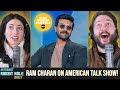 Ram Charan on American Talk Show REACTION! | INTERVIEW BEFORE OSCARS | RRR | Good Morning America