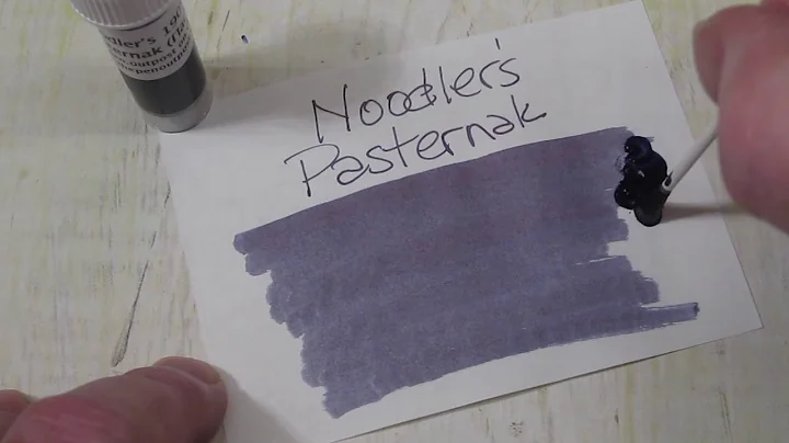 Noodler's Pasternak writing sample
