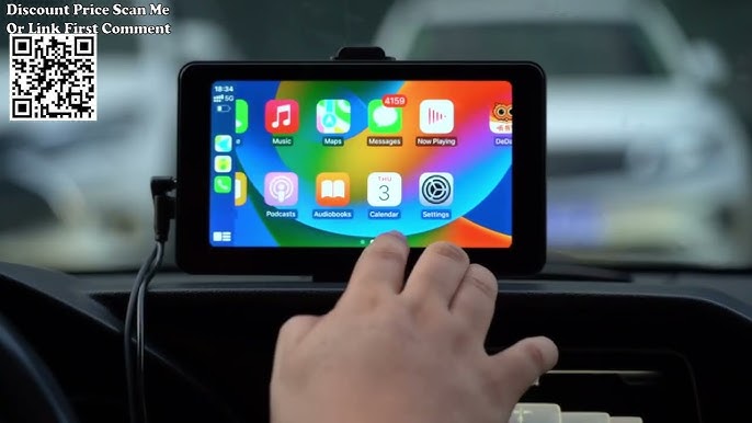 Apple Carplay & Android Auto kabellos für jedes Auto nachrüsten ! CARPURIDE  9 Zoll KFZ Touchscreen 