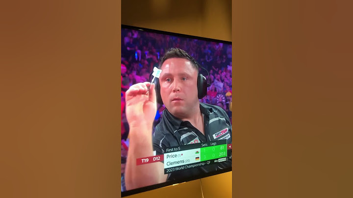 Gerwen Price Wearing Headphones World Championship #shorts #darts #sports #funny