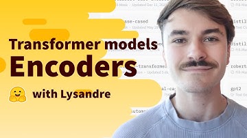 Transformer models: Encoders