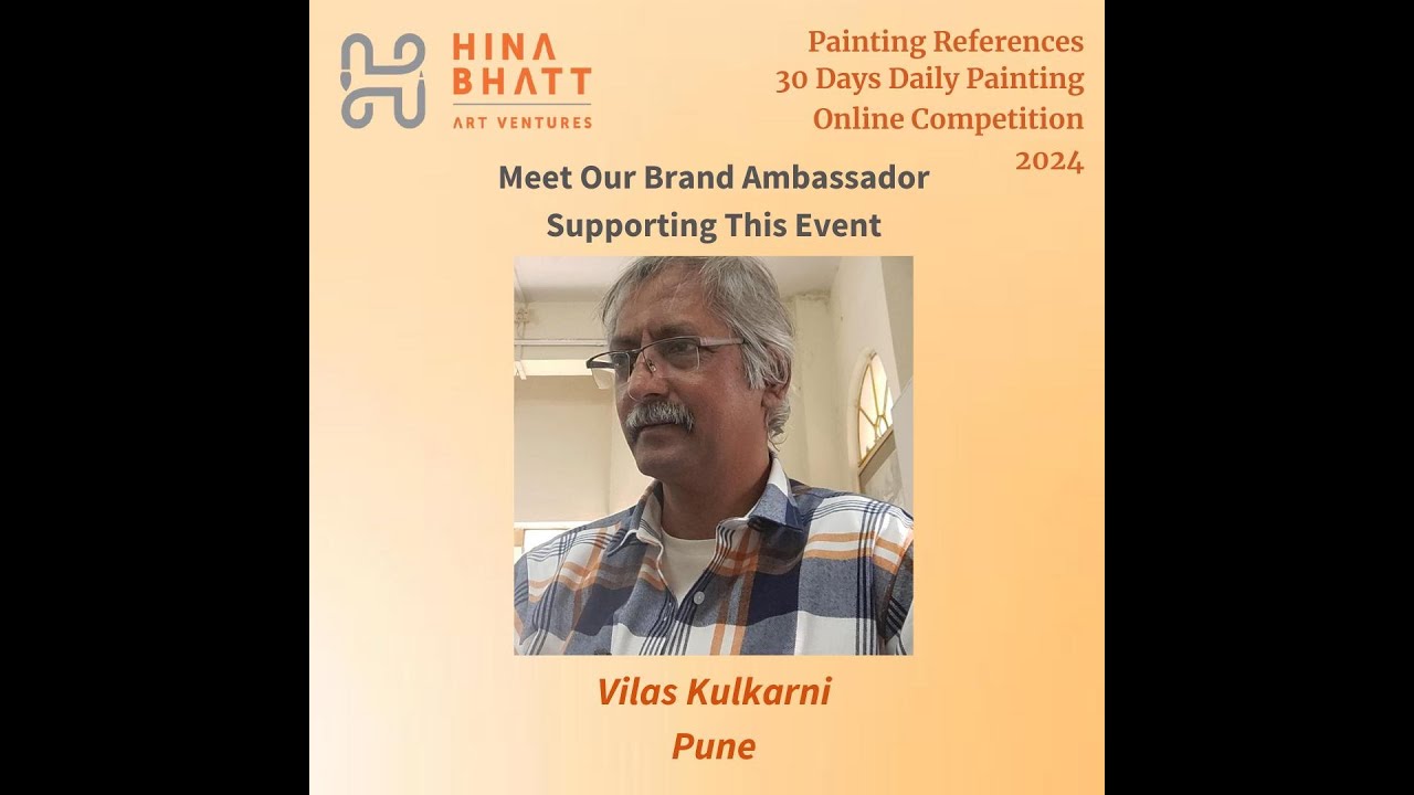Watercolour Landscape Demo by Vilas Kulkarni for Hina Bhatt Art Ventures
