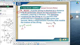 4-5 Example 6 Damped Harmonic Motion