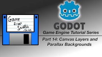 Godot Tutorial -- Canvas Layers and Parallax Backgrounds