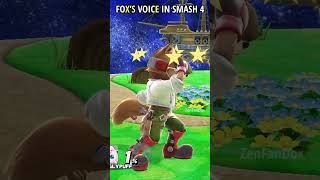 Fox’s voice in Smash 4