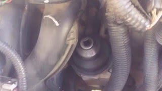 2009 Chevy HHR oil filter change