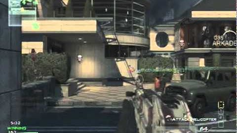 MW3 UMP45 Kill Confirmed in Arkaden