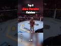 Top 5 Alex Pereira Finishes #youtubeshorts #ufc #ufcgym #mma #alexpereira #ufchighlights #ufcbrazil