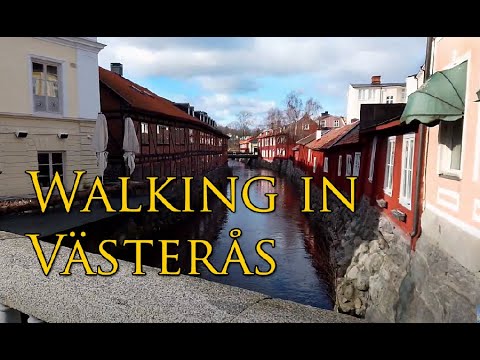 Walking in Västerås, Sweden