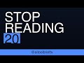 Stop Reading 20-Minute Articles — Ask an LLM First