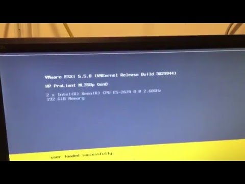 hp proliant ml350p Gen8 192gb dual xeon e5-2670 octa core vmware 5.5