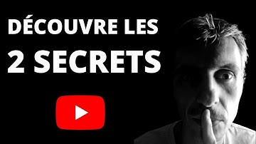 Les deux SECRETS de l’ALGORITHME Youtube ! 🔒