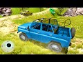 Hill Truck Driving Simulator: Monster Truck Driver - Offroad 4x4 SUV driving - Android Gameplay