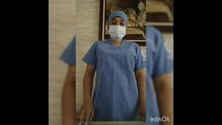 Acomodo de la mesa de riñón