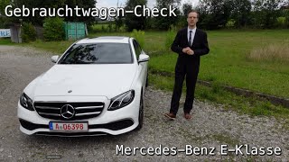 Mercedes-Benz E-Klasse E200 9-G-Tronic (W213 Limousine) Gebrauchtwagen-Check in 4K (deutsch)