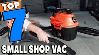 Top 5 Best Small Shop Vacs Review in 2025