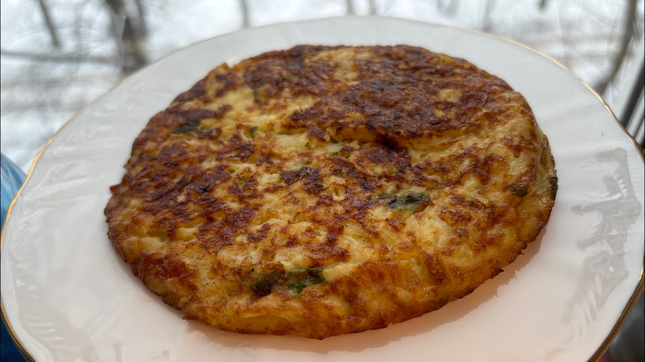 Кюкю из картофеля с сыром – Kartof Küküsü – Potato Kukyu Recipe 🍳 🔔 Подпишись на канал/ Subscribe❤️