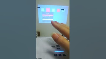 How to remove the dark spot on the screen of BL45 projector