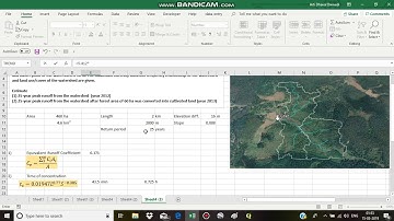 Peak runoff using the rational method (2) | Hydrology