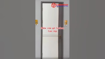 ✅ Cửa gỗ Carbon đây là dòng Cửa gỗ Công Nghiệp mdf melamine cao cấp Luxury