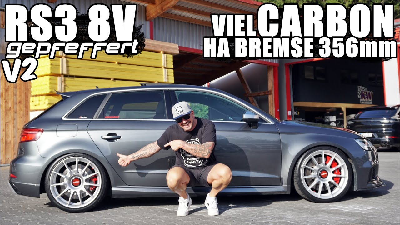 Viel Carbon im RS3 8V