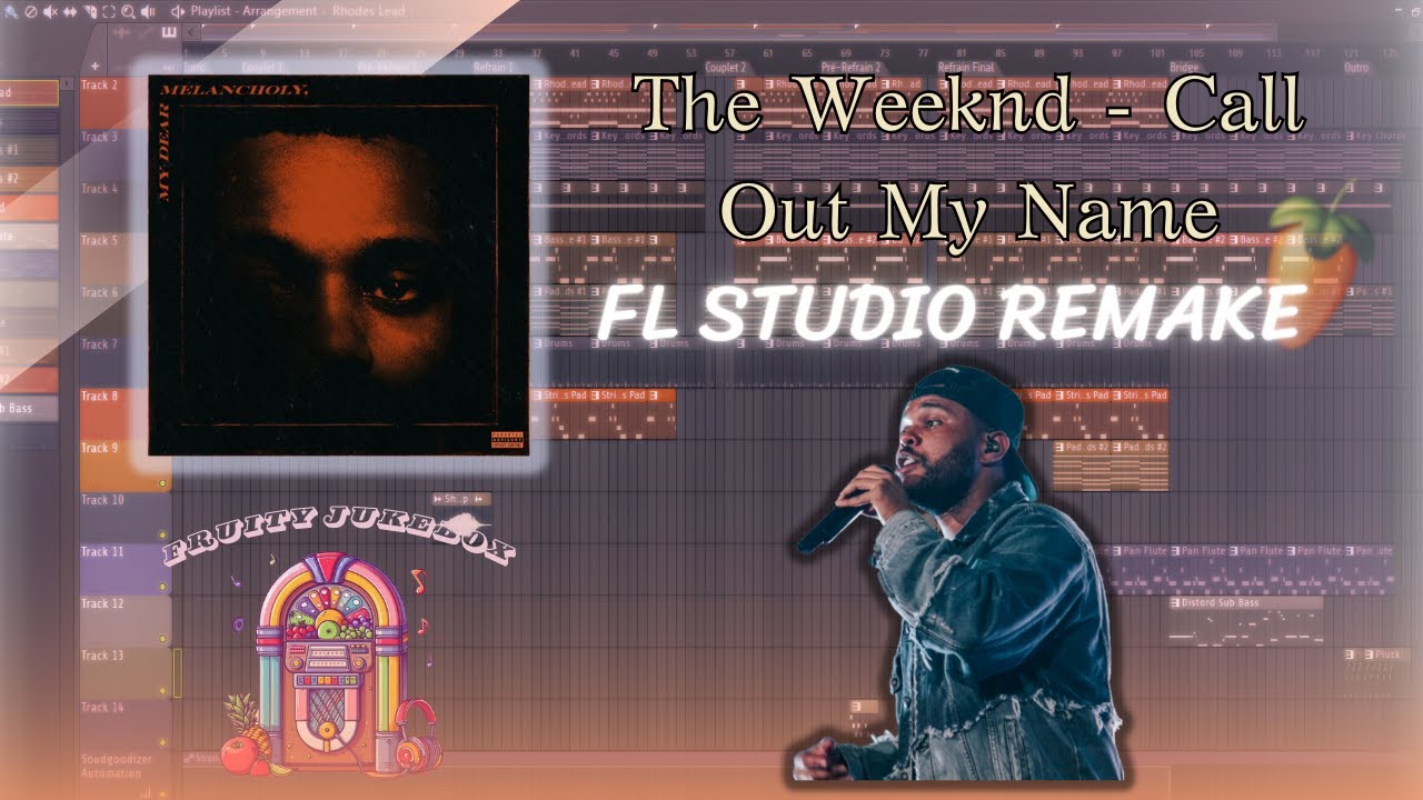 The Weeknd - Call Out My Name (FL Studio Remake) | Instrumental 🧡