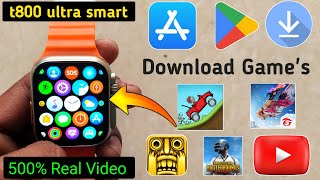 T800 Ultra Smart Watch Game Download | How To Download Games in T800 Ultra Smart Watch | T800 Ultra screenshot 4